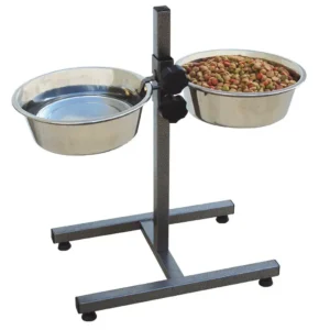 Soporte doble regulable con 2 Bowls